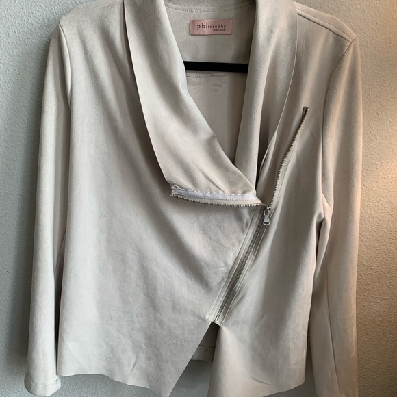 Philosophy faux leather jacket Size L - Picture 2 of 3